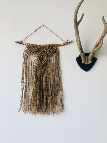 Noma macramé wandhanger camel