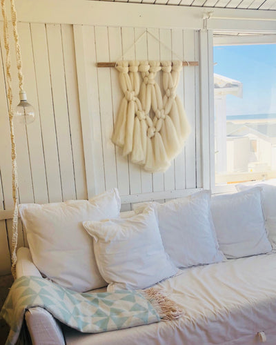 Noma macramé wandhanger ecru L